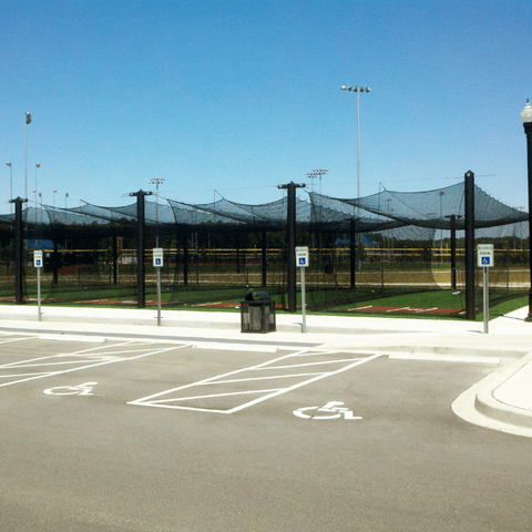 BCI 70' Mastodon Double Batting Cage System
