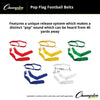 Image of Champion Sports 42" Flag Football Pop Flag Belts SFLAG42 (Dozen)
