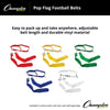 Image of Champion Sports 42" Flag Football Pop Flag Belts SFLAG42 (Dozen)