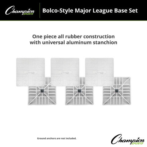 Champion Sports Bolco Style Major League Base Set MLB175SET