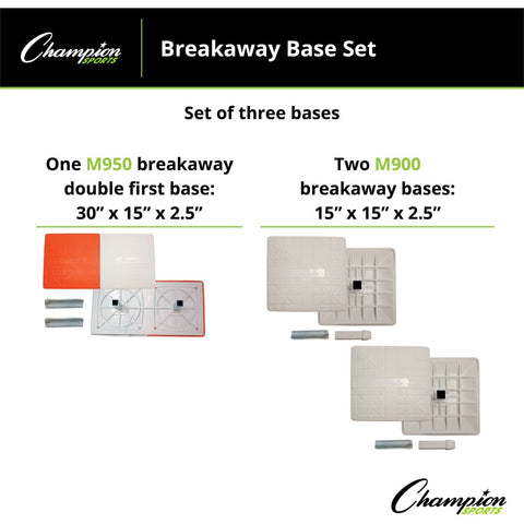Champion Sports Breakaway Base Set M905SET