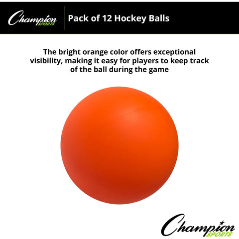 Champion Sports Hockey Ball HB (Dozen)