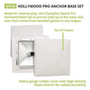 Image of Champion Sports Hollywood Pro Anchor Base Set M500