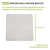 Image of Champion Sports Molded Shell Anchor Base Set M250