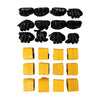 Image of Champro Quick-Down Flag Football Belt - 12 Pack 3-Flags per Belt A10812