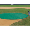 Image of Coversports FieldSaver Field Spot Cover 6oz Grommeted Hem (Silver/White)