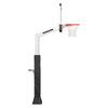 Image of Dominator 54" Glass Backboard Adjustable Hoop 542-aa