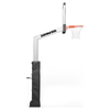 Image of Dominator 60" Glass Backboard Adjustable Hoop 603-aa