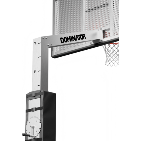 Dominator 72" Aluminum Shatter-Proof Backboard Adjustable Hoop 724-apa