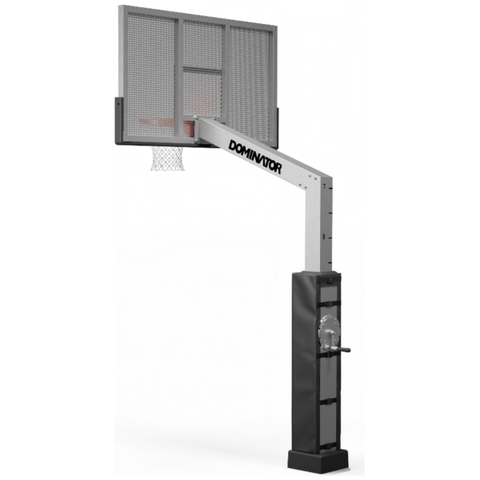 Dominator 72" Aluminum Shatter-Proof Backboard Adjustable Hoop 724-apa