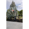 Image of Dominator 72" Glass Backboard Adjustable Hoop 724-aa