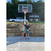 Image of Dominator 72" Glass Backboard Adjustable Hoop 724-aa