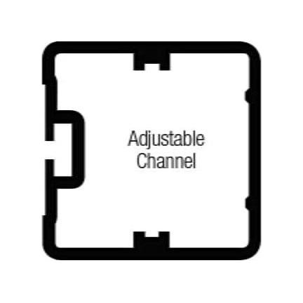 Douglas VBS-4 SQ Outdoor Power Volleyball System, 4″ SQ Aluminum, Black 65350S