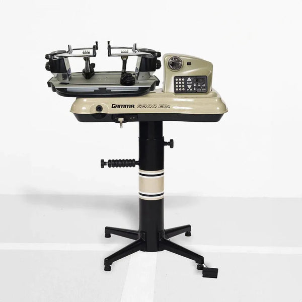 String System BASIC オーク　78×20 GAMMA 6900 6 PT Self-Centering Tennis Stringing Machine