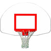 Image of Gared 35” X 54” Stationary Basketball Wall Mounted Package w/ Manual Height Adjuster