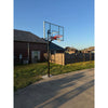 Image of Gared 42” x 72” Outdoor Recreational Glass Basketball Backboard BB72G50