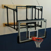 Image of Gared 42” X 72” Stationary Basketball Wall Mounted Package w/ Electric Height Adjuster