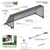 Image of Gill UPPER 90 Premier Soccer Goal Packages (Pair)
