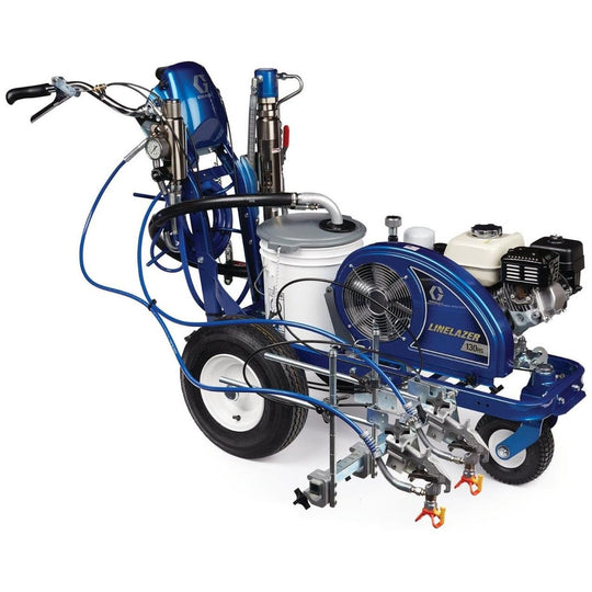 Graco LineLazer 130HS Standard Series Gas Hydraulic Airless Line Striper, 2 Manual Guns
