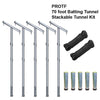 Image of Jaypro Batting Tunnel Frame - Professional Outdoor (70') - Multiple Tunnel Adaptor  PROTF-70A