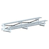 Image of Jaypro Bleacher - 15 ft. (2 Row - Double Foot Plank) - Tip & Roll (Indoor) BLDP-2TRG