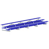 Image of Jaypro Bleacher - 27' (3 Row - Double Foot Plank) - All Aluminum (Powder Coated) BLDP-327ALPC