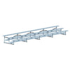 Image of Jaypro Bleacher - 27' (3 Row - Single Foot Plank) - Standard, Outdoor BLCH-327