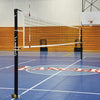 Image of Jaypro Carbon Ultralite Volleyball System Deluxe Package (3 in. Floor Sleeve) PVB-95PKGDX