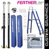 Image of Jaypro FeatherLite Volleyball System Deluxe Package (3-1/2 in. Floor Sleeve) PVB-5PKGDX