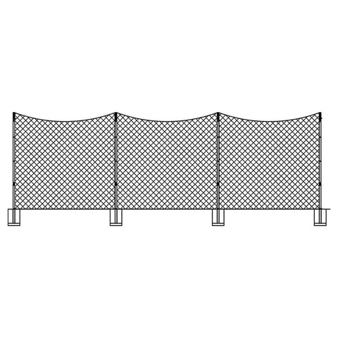 Jaypro FieldPro Soccer Net System FNSB-65