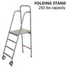 Image of Jaypro Free Standing Volleyball Referee Stand (250 Lb. Capacity) VRS-6000