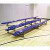 Image of Jaypro Indoor Bleacher - 15 ft. (3 Row - Single Foot Plank) - Tip & Roll (Powder Coated) BLCH-3TRGPC