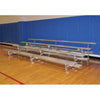 Image of Jaypro Indoor Bleacher - 15 ft. (4 Row - Single Foot Plank) - Tip & Roll BLCH-4TRG