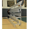 Image of Jaypro Indoor Bleacher - 15 ft. (4 Row - Single Foot Plank) - Tip & Roll BLCH-4TRG