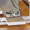 Image of Jaypro Indoor Bleacher - 21 ft. (3 Row - Single Foot Plank) - Tip & Roll BLCH-321TRG