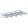 Image of Jaypro Indoor Bleacher - 27 ft. (4 Row - Single Foot Plank) - Tip & Roll BLCH-427TRG