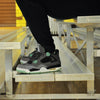 Image of Jaypro Indoor Bleacher - 7-1/2 ft. (4 Row - Double Foot Plank) - Tip & Roll BLDP-475TRG