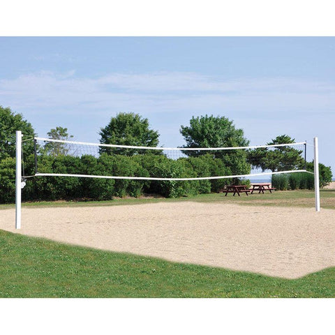 Jaypro Outdoor Volleyball System - Coastal Competition - (4 in.) (Square Post) OCC-500
