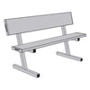 Image of Jaypro Portable Courtside Bench with Seat Back - 5 ft. PB40