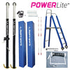 Image of Jaypro PowerLite Volleyball System Package (3 in. Floor Sleeve) PVB-6PKG