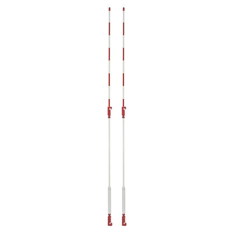 Jaypro T-Base Competition Volleyball Net System (FeatherLite Pin-Stop Height Adjust Upright)