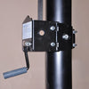 Image of Jaypro T-Base Competition Volleyball Net System (FeatherLite Pin-Stop Height Adjust Upright)