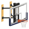 Image of Jaypro Wall-Mounted Shooting Station (Indoor) 72 in. Glass Backboard w/ Height Adjuster WMWH