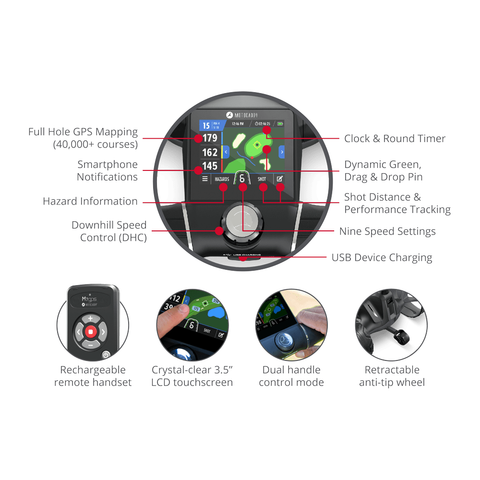 Motocaddy M7 GPS Remote Controlled Electric Golf Caddy