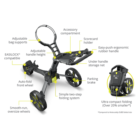 Motocaddy QB2 Push Cart PT25QB