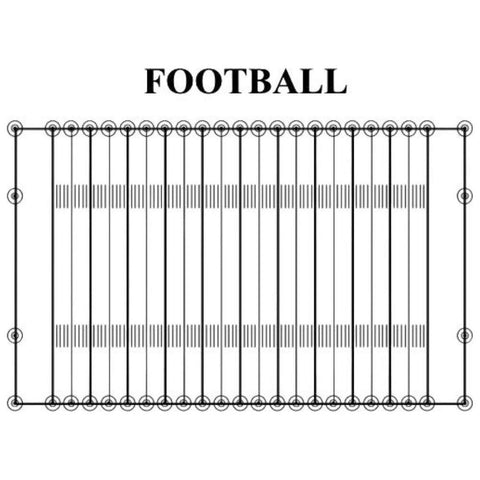 Newstripe Proline Layout & Marking System (50 Pc. Football) 10002717