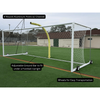 Image of PEVO 8' x 24' Stadium Series Portable Soccer Goal SGM-8x24STA