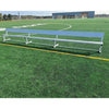 Image of PEVO Aluminum Soccer Team Benches with Backrest