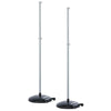 Image of Porter Portable Weighted Game Bases With Poles 00431000 (Pair)