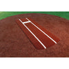 Image of Portolite Pro Spiked Fastpitch Softball Pitching Mat PROSP1036